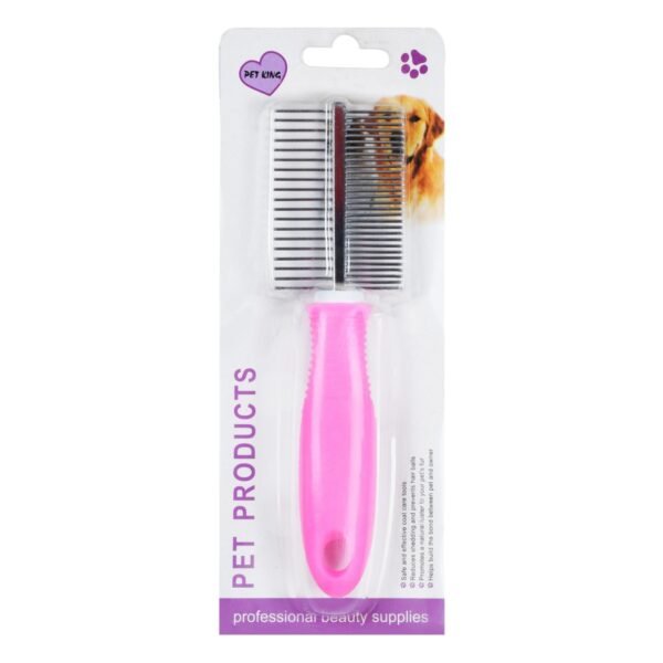Pet King Pink Pet Grooming Brush