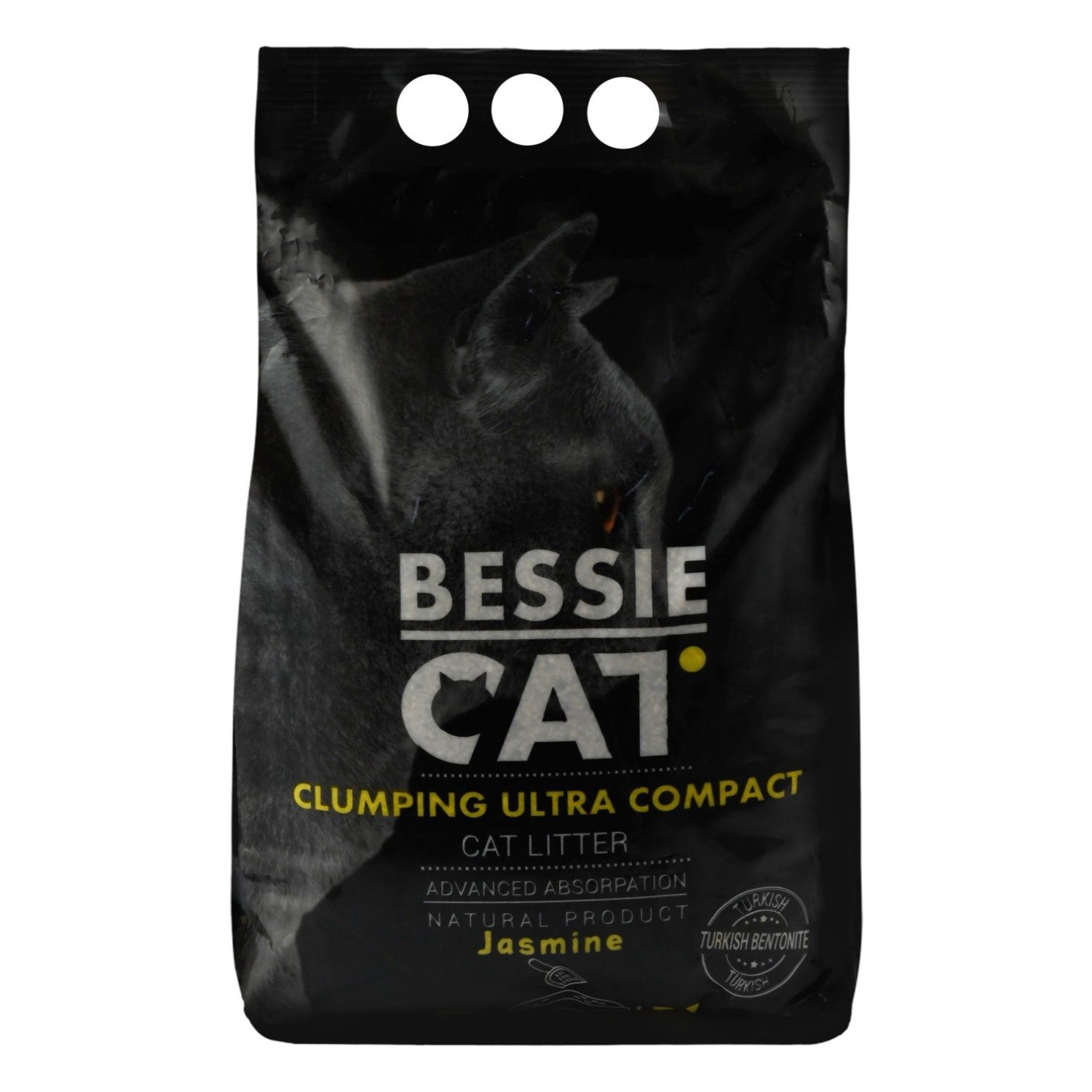 Bessie Cat Bentonite Ultra Compact Clumping Cat Litter Jasmine Scent, 5 L