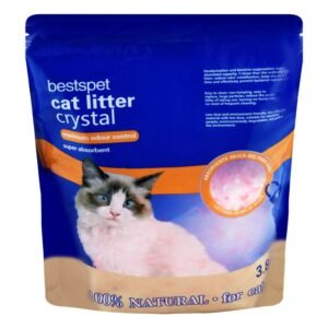 Bestpet Eco-Friendly Silica Gel Crystal Cat Litter, 3.8 L