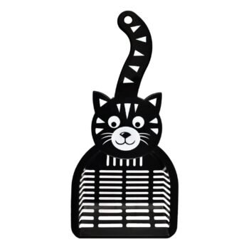Big Bear Black Cat Litter Scoop