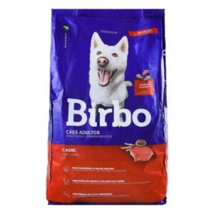 Birbo Dry Food with Meat for Adult Dogs, 1 kg