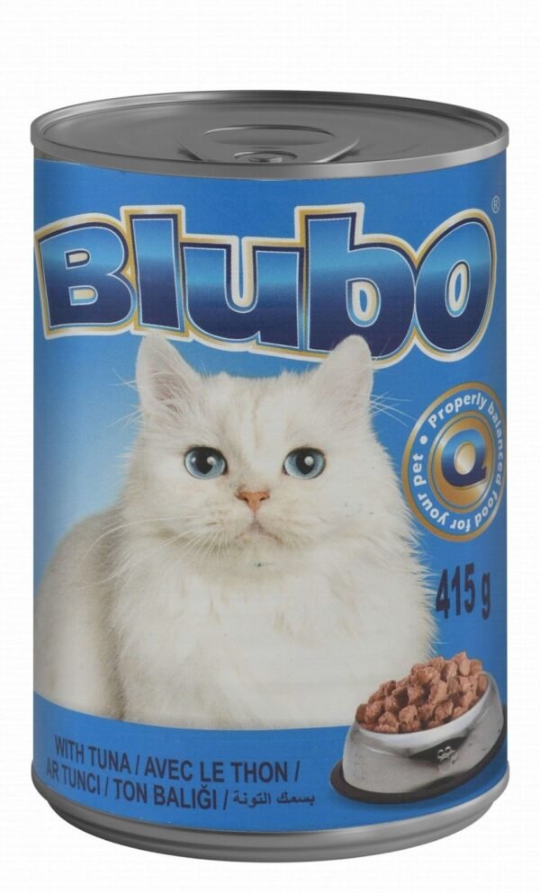 Blubo Wet Cat Food with Tuna, 415 g