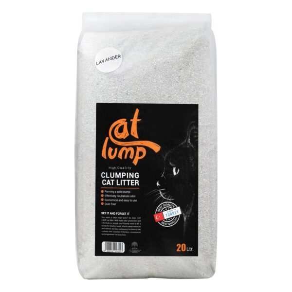 Cat Lump Clumping Cat Litter Lavender Scent, 20 L