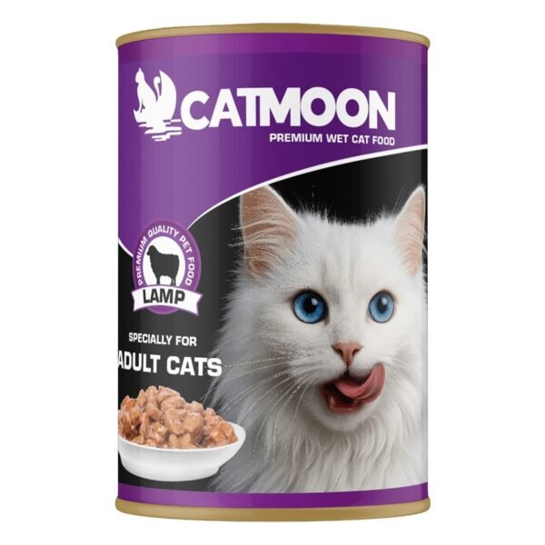 Catmoon Wet Food with Lamb for Adult Cats, 400 g