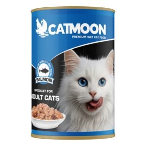 Catmoon Wet Food with Salmon for Adult Cats, 400 g