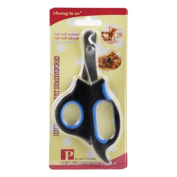 Chong Le Er Black & Blue Pet Nail Scissor