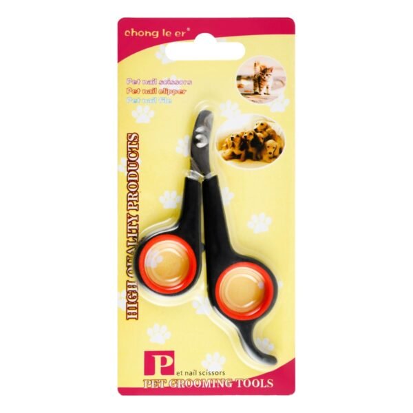 Chong Le Er Black & Red Pet Nail Scissors