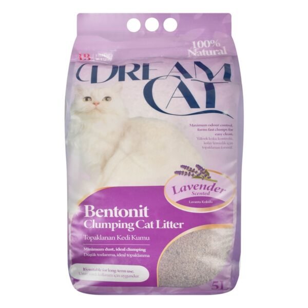 Dream Cat Bentonite Clumping Cat Litter Lavender Scent
