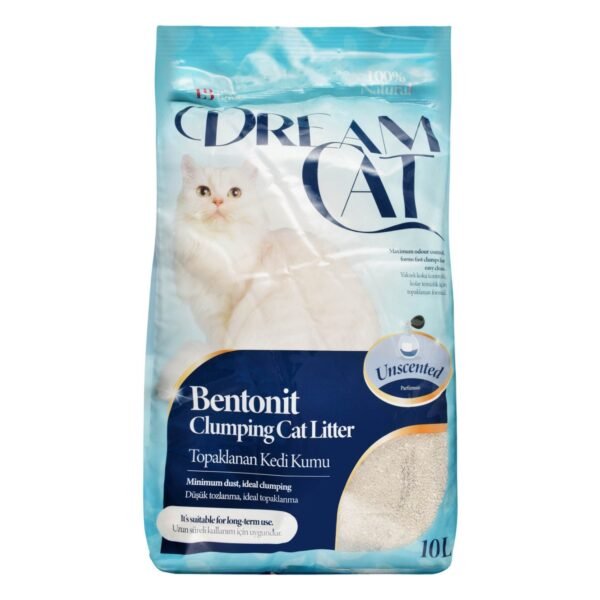 Dream Cat Bentonite Clumping Litter, 10 L