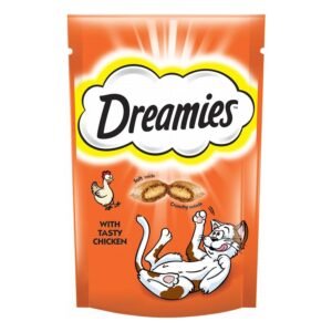 Dreamies Cat Treats with Chicken, 60 g