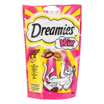 Dreamies Mix Cat Treats with Beef & Cheese, 60 g