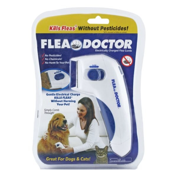 Flea Doctor Electric Flea Pet Comb