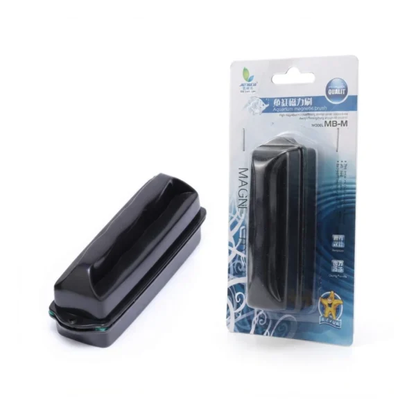 Floating Magnetic Glass Cleaner for Fish Tank Black MB-M