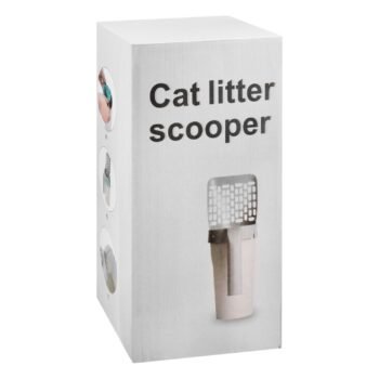 Gray Cat Litter Scoop