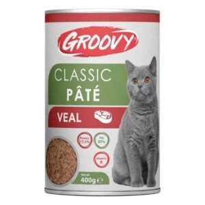 Groovy Classic Cat Pate with Veal, 400 g