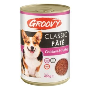 Groovy Classic Dog Pate with Chicken & Turkey, 400 g