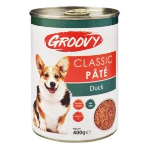 Groovy Classic Dog Pate with Duck, 400 g