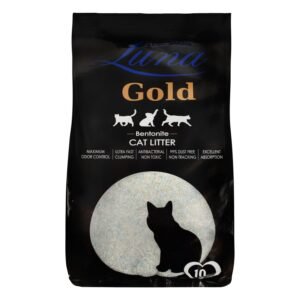 Luna Gold Antibacterial Bentonite Clumping Cat Litter Soap Scent, 10 L