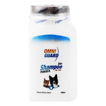Omni Guard Pet Dry Shampoo Powder Coconut Scent