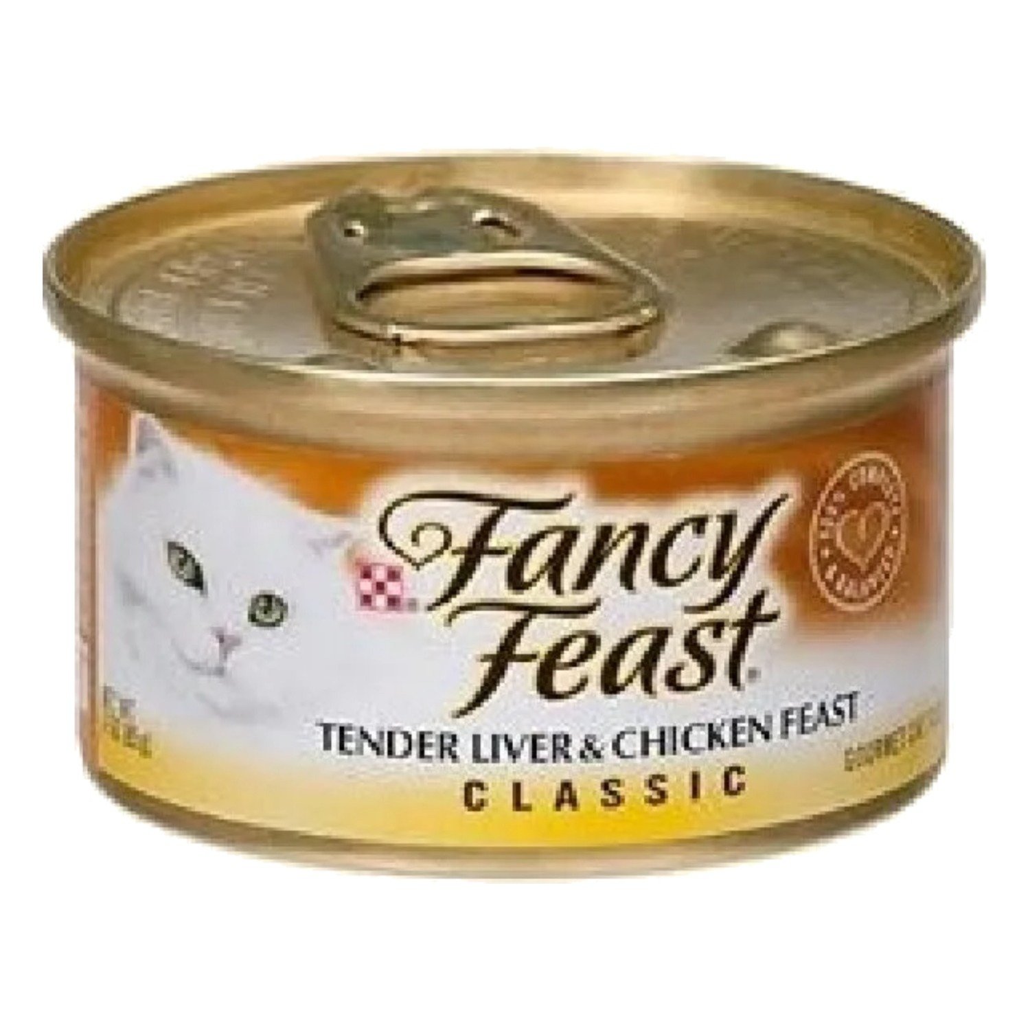 Purina Fancy Feast Classic Wet Cat Food with Tender Liver & Chicken, 85 g