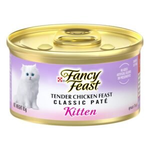 Purina Fancy Feast Wet Food with Tender Chicken Feast for Kittens, 85 g