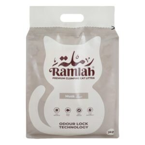 Ramlah Clumping Cat Litter Musk Scent, 5 kg