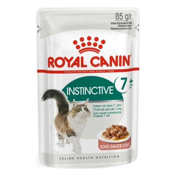 Royal Canin Instinctive 7+ Wet Cat Food Thin Slices in Gravy
