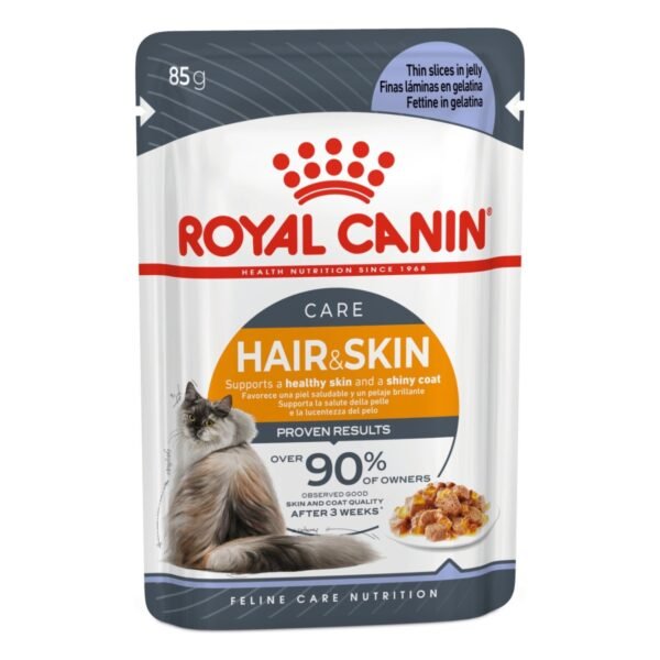 Royal Canin Intense Beauty Wet Cat Food Thin Slices in Jelly