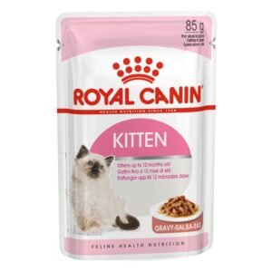 Royal Canin Kitten Instinctive Wet Cat Food Thin Slices in Gravy