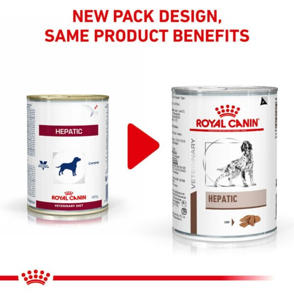 Royal Canin Veterinary Diet Hepatic Wet Dog Food Loaf