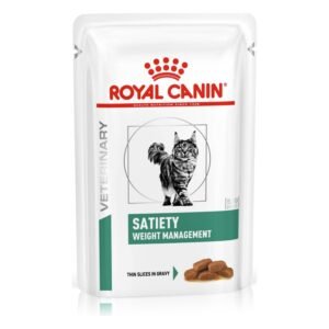 Royal Canin Veterinary Diet Satiety Weight Management Wet Cat Food Thin Slices in Gravy