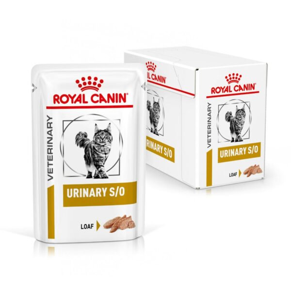 Royal Canin Veterinary Diet Urinary S/O Wet Cat Food Loaf