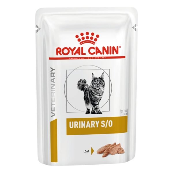 Royal Canin Veterinary Diet Urinary S/O Wet Cat Food Loaf