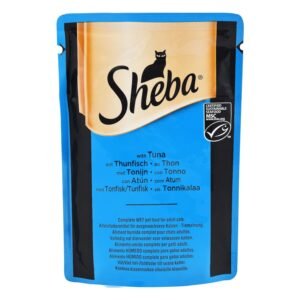 Sheba Wet Food with Tuna for Adult Cats, 85 g
