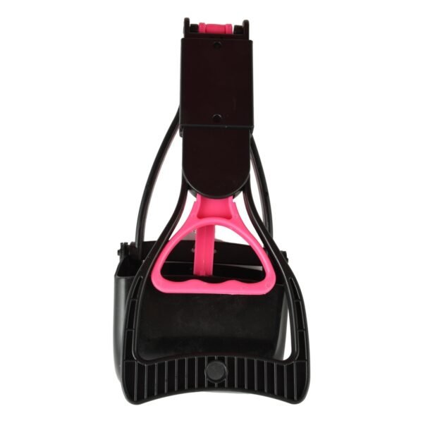 Small Black & Pink Bendable Plastic Pet Poop Scooper
