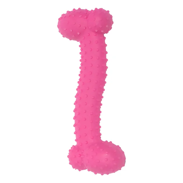 Small Pink Bone Shaped Dog Chew Toy