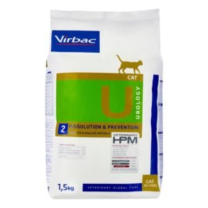 Virbac Veterinary HPM Urinary Dissolution & Prevention Dry Cat Food, 1.5 kg