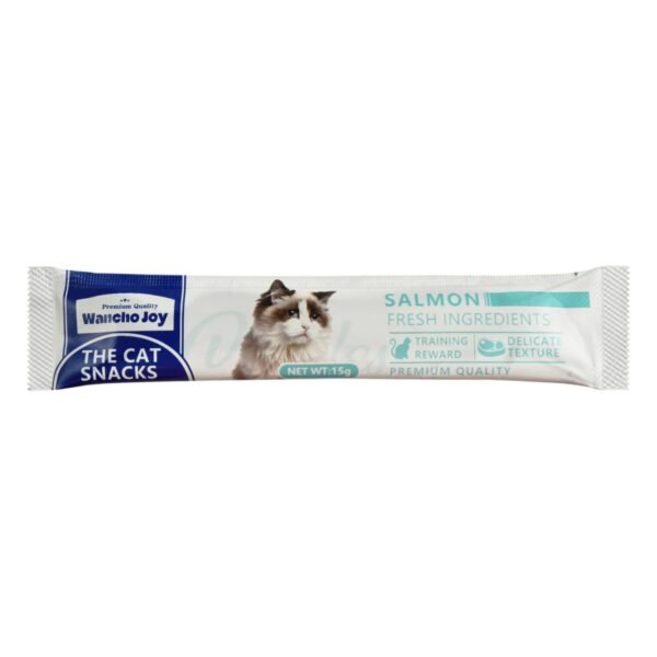 Wancho Joy Liquid Cat Treat with Salmon, 15 g