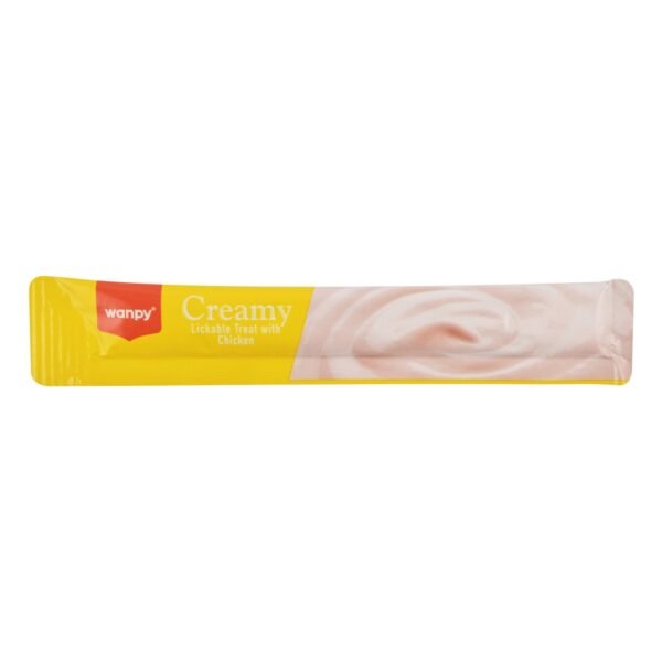 Wanpy Creamy Lickable Cat Treat with Chicken, 14 g